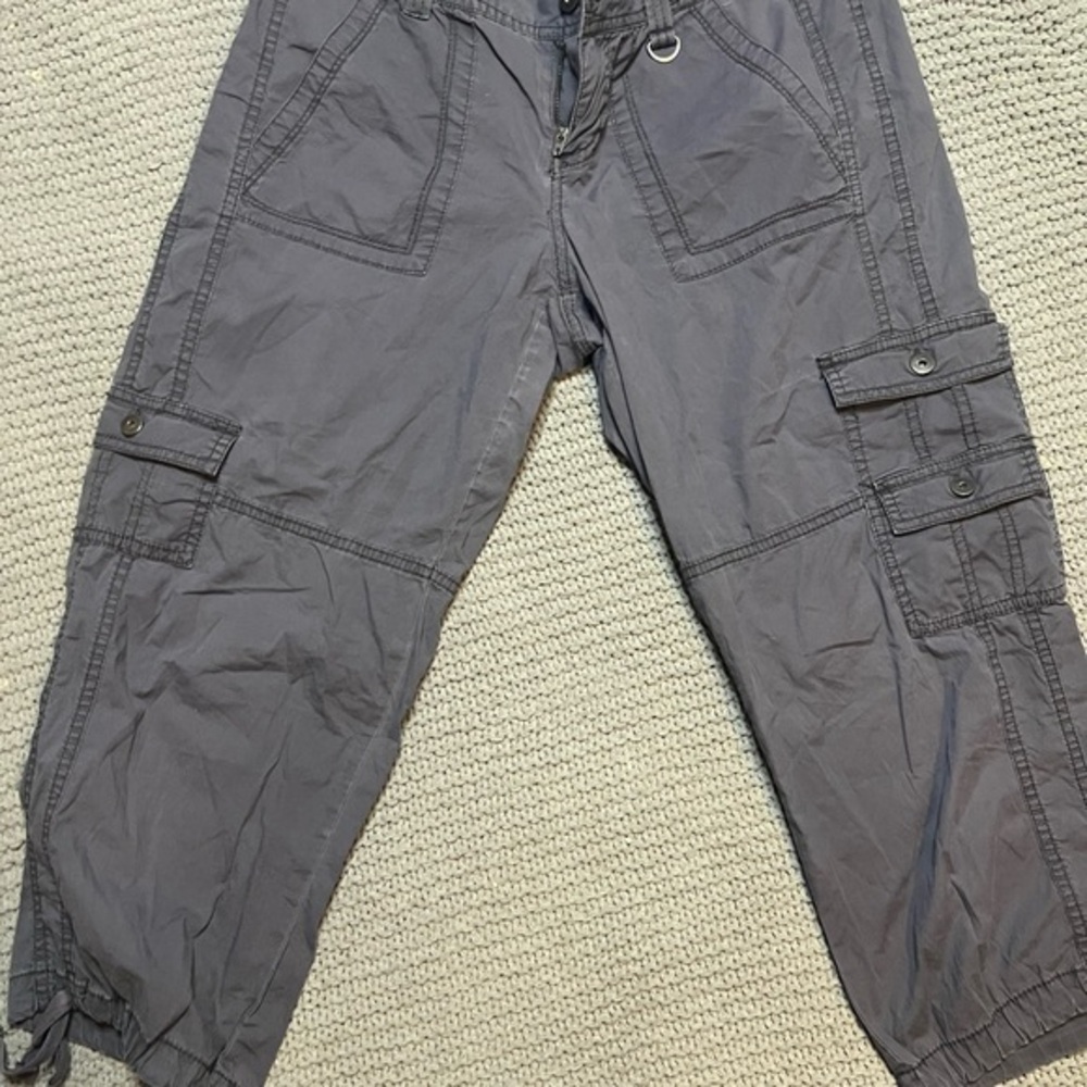 Gray size 8 Utility Cargo Pants